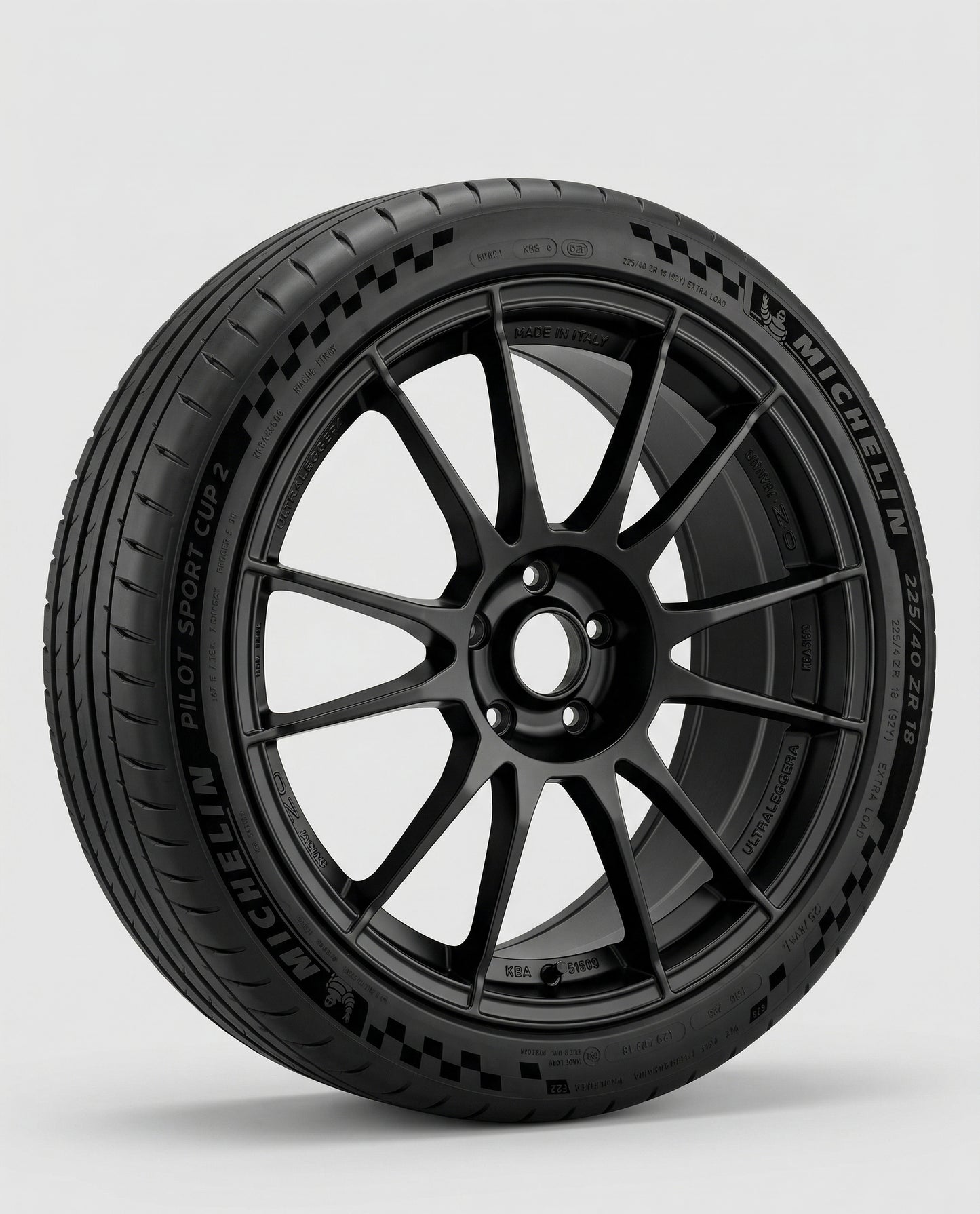 x 4 OZ Ultraleggera 18" with pilot sport Cup2 Tyres