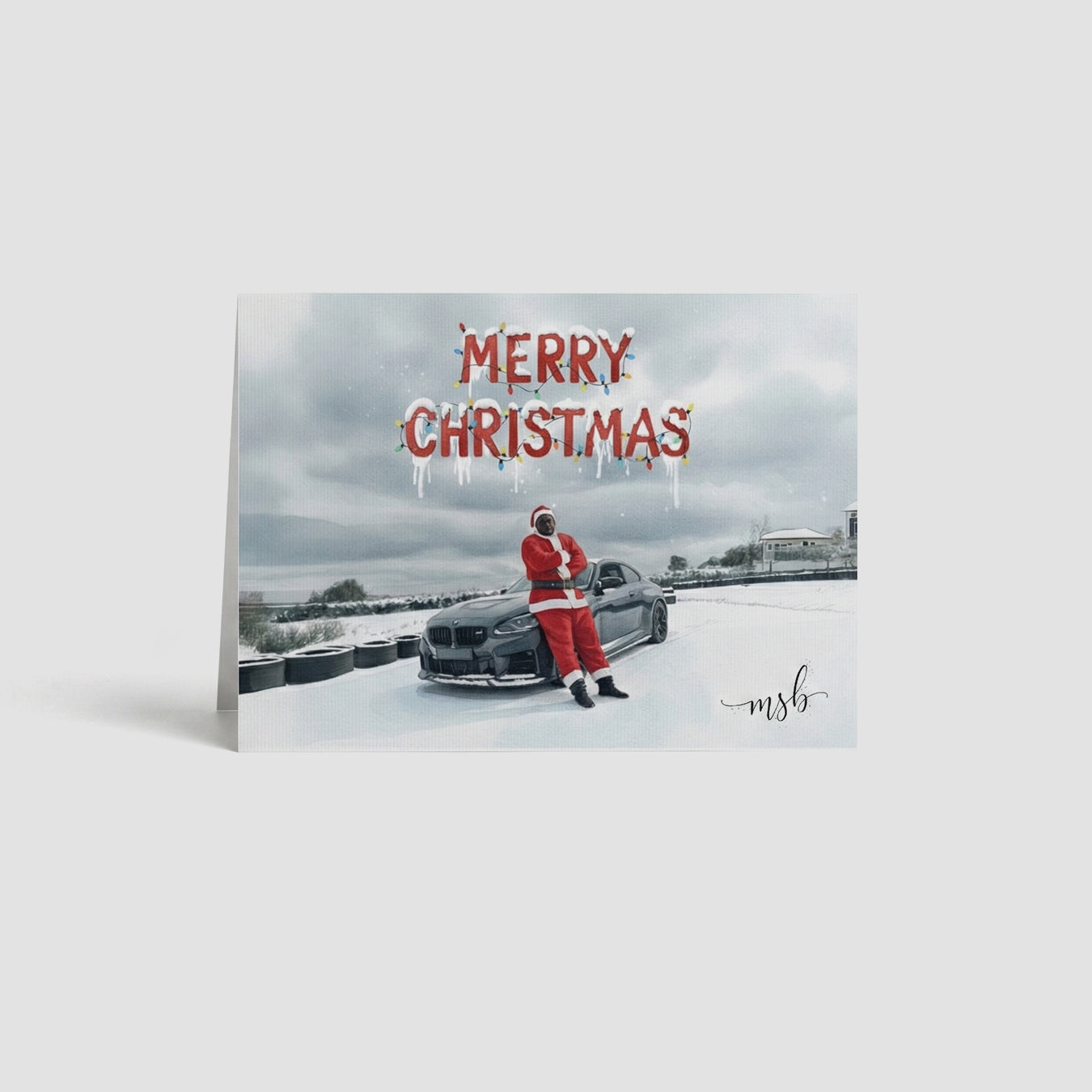SIGNED MSB Christmas CARD